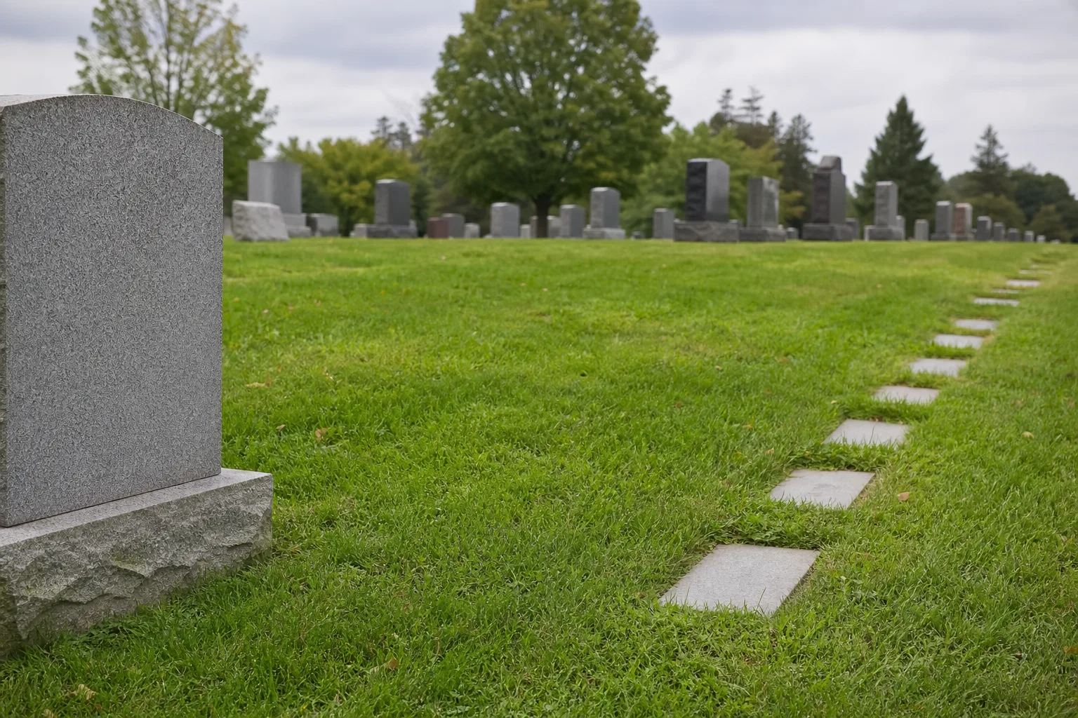 Before you shop for a headstone, get the section rules in writing